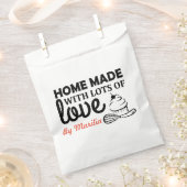 Homemade Cupcakes Classic Round Sticker フェイバーバッグ (クリップ留めされた状態)