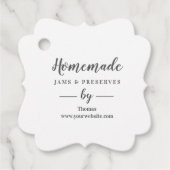 Homemade Honey Products Label フェイバータグ (正面)