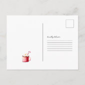 Homemade Hot Chocolate Recipe | Holiday ポストカード (裏面)