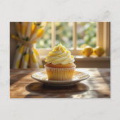 Homemade Lemon Cupcake Recipe ポストカード (正面)