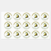 Homemade Olive oil Product Label Waterproof ラベル (シート)