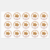 Homemade Peanut Butter Product Label Waterproof ラベル (シート)