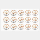 Homemade Pickled Eggs Product Label Waterproof ラベル (シート)