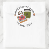 Homemade with love ラウンドシール (バッグ)