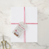 Homemade with Love Holiday Hot Cocoa Mix Christmas ギフトタグ (より糸付き)