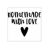 Homemade with Love Scriptハート ラバースタンプ (インプリント)