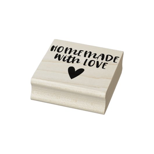 Homemade with Love Scriptハート ラバースタンプ (スタンプ)