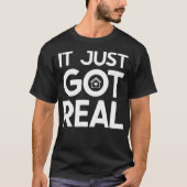 Homeowner Just Got Real - Housewarming Gift New Ho Tシャツ (正面)