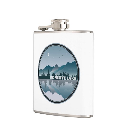 Homeoye Lake New York Reflection フラスク (左)