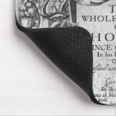 「Homerの全体の仕事へのTitlepage マウスパッド (コーナー)