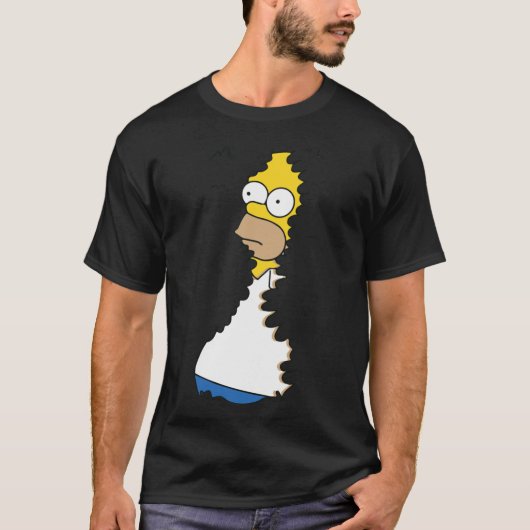 Homer In Hedges Classic T-Shirt Tシャツ (正面)
