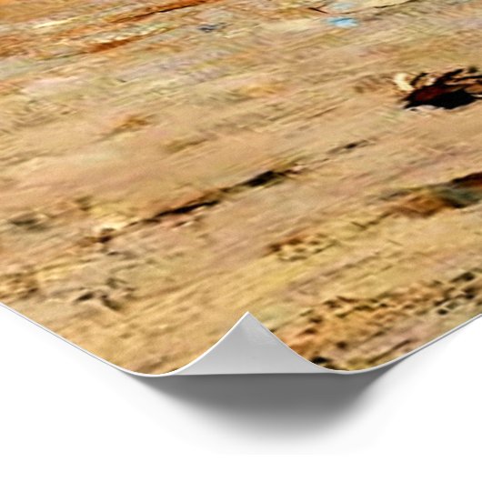 Homer - Rocky Coast and Gulls, fine art ポスター (角)