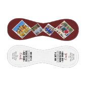 Homerun Coach Thank You Gift カスタムフォト&ネーム 野球ボール (パネル)