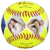 Homerun Mom Mother's Dayカスタム Photo from Kids ソフトボール (正面)