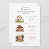 Homes Progressive Fellowship Dinner Invitation 招待状 (正面/裏面)