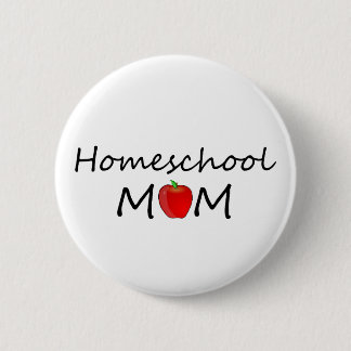 Homeschoolのお母さんボタン 缶バッジ