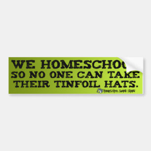 Homeschoolのスズ箔 バンパーステッカー