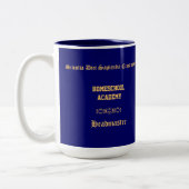 Homeschoolのパーソナライズなマグ ツートーンマグカップ (左)