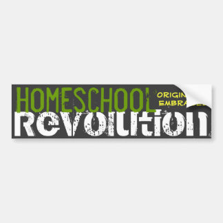 Homeschoolの改革-包含される独創性 バンパーステッカー