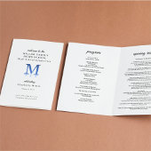 Homeschool Graduation Program Folded Pamphlet チラシ