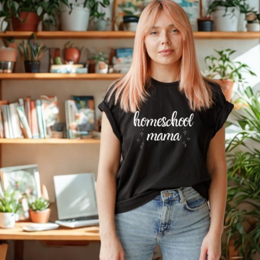 Homeschool Mama T-Shirt Tシャツ