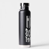 Homeschool Teacher Simple Text Design ウォーターボトル (右面)