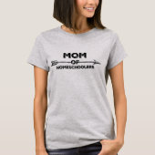 Homeschoolersのお母さん Tシャツ (正面)
