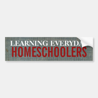 Homeschoolers バンパーステッカー