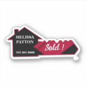 HomeSmart ReaCustom-パーソナライズされたCutビニールシール シール (正面)