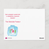 Homest Wishesカスタマイズ可能なフォトカード ポストカード (裏面)