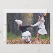 HOMEST WISHESフォトクリスマスカード シーズンカード (裏面)