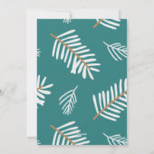 Homest Wishes家族の写真クリスマス シーズンカード (裏面)