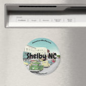 HometownShelby.comシェルビーNCマグネット マグネット (インサイチュ (食洗機))