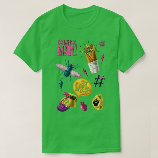 HOMEYパターン Tシャツ (デザイン正面)