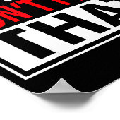 Homey Don't Play That Funny 90s Saying  ポスター (角)