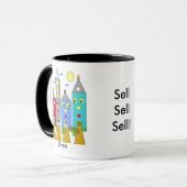 Homiesの販売法、販売法、販売法! マグカップ (正面左)