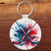 Hommage 9 Maurice Richard キーホルダー (裏面)