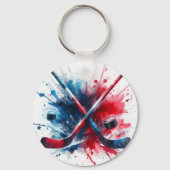 Hommage 9 Maurice Richard キーホルダー (裏面)