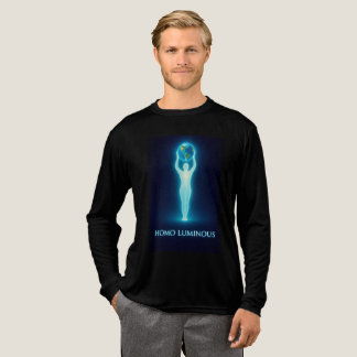 Homo Luminous - 光をもたらす者 メンズベラ ロングTシャツ トライブレンドTシャツ