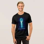 Homo Luminous - Light Bringer Men's Bella T-Shirt トライブレンドＴシャツ (正面全面)
