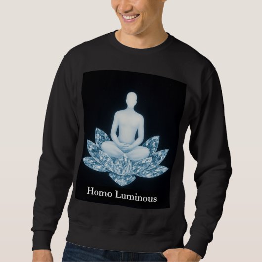 Homo Luminous Mens Sweatshirt スウェットシャツ (正面)
