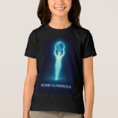 Homo Luminous - The Light Bringer Kids T-shirt トライブレンドＴシャツ (正面)