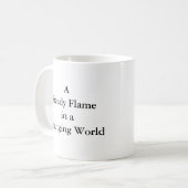 Homo Luminous - The Light Bringer Morning Mug コーヒーマグカップ (正面左)