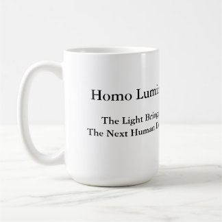 Homo Luminous The Light Bringer Morning Mug 15 oz コーヒーマグカップ