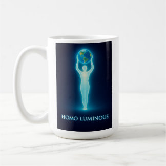 Homo Luminous The Light Bringer Morning Mug 15 oz コーヒーマグカップ