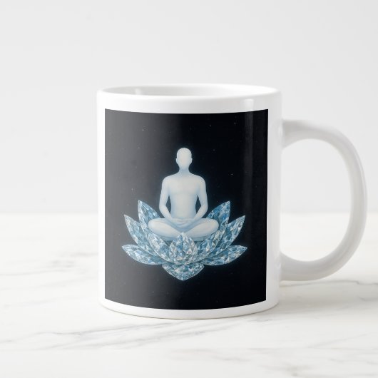 Homo Luminous The Next Human Evolution Jumbo Mug ジャンボコーヒーマグカップ (右)