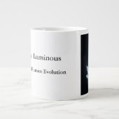Homo Luminous The Next Human Evolution Mug Jumbo ジャンボコーヒーマグカップ (正面)