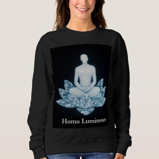 Homo Luminous Womens Sweatshirt スウェットシャツ (正面)