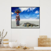 Homo Pholidota Medius – ポスター (キッチン)