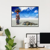 Homo Pholidota Medius – ポスター (ホームオフィス)